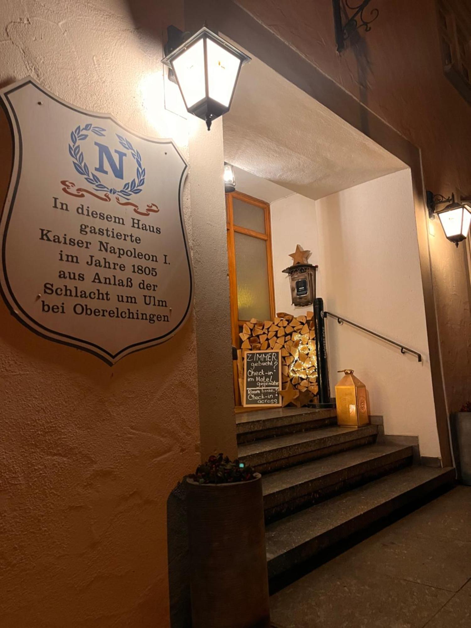 Gasthof Zum Ritter - A Cozy Historical Landmark Ulm Dış mekan fotoğraf